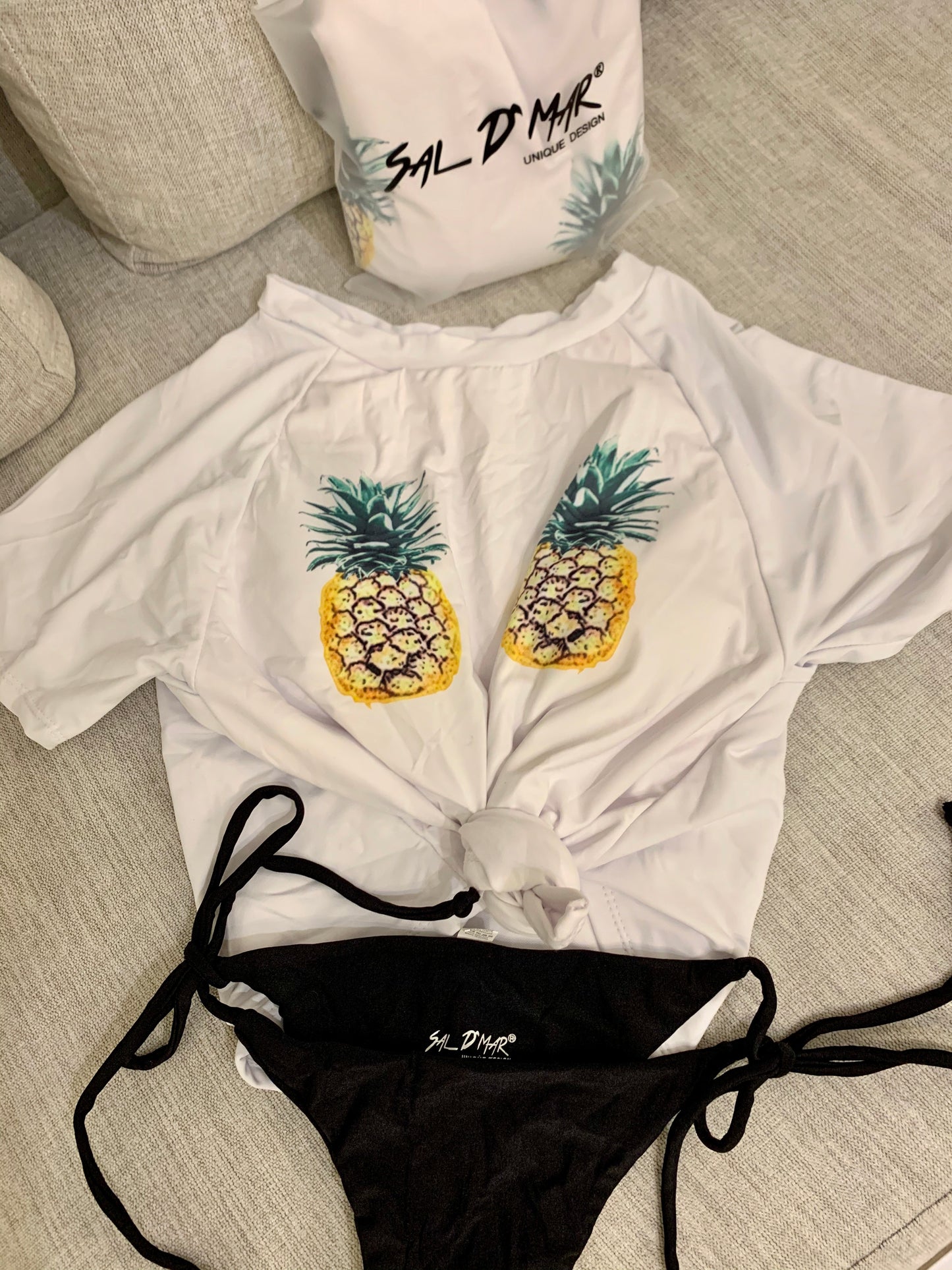 Pineapple Rash Guard