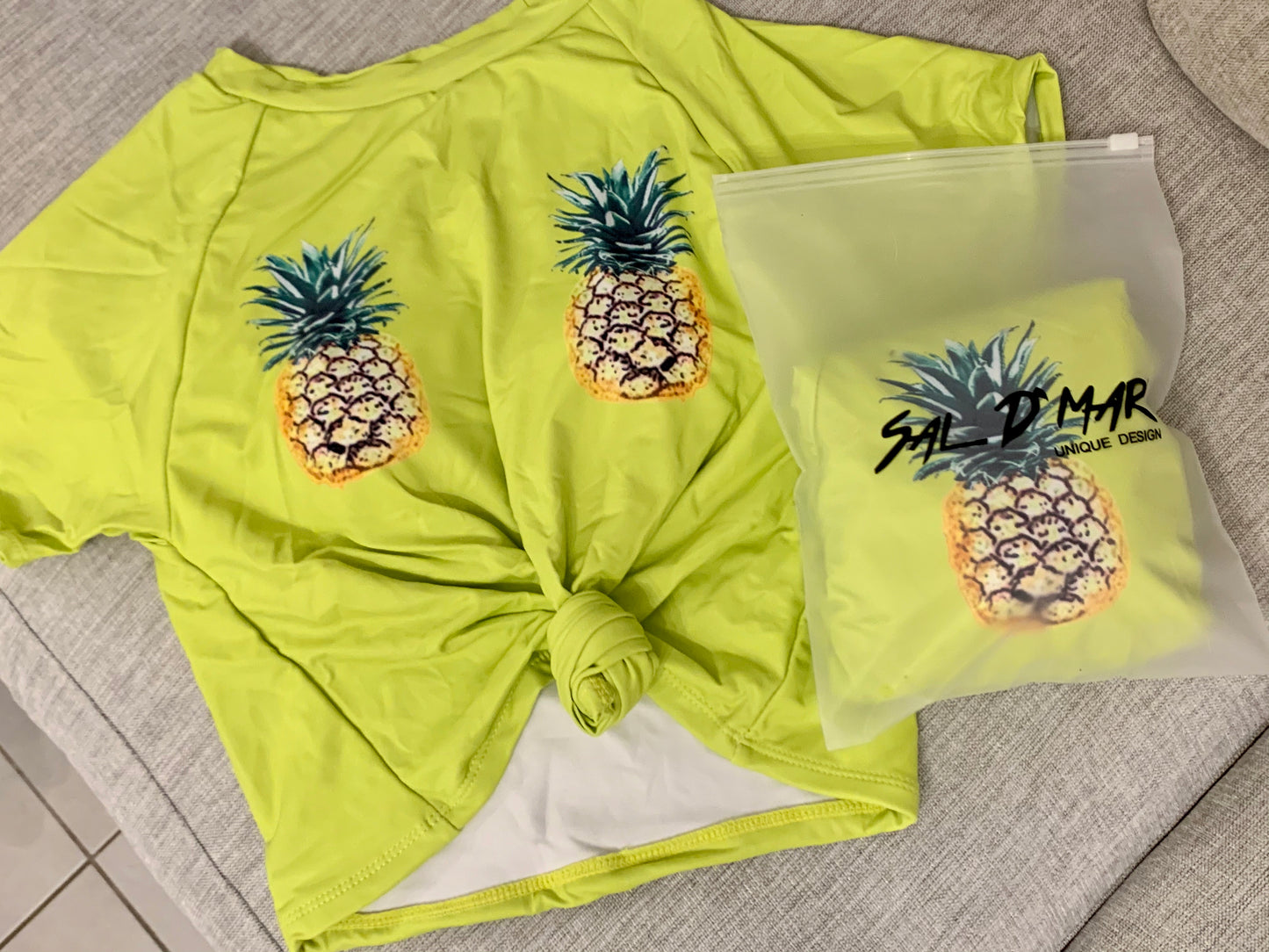 Pineapple Rash Guard